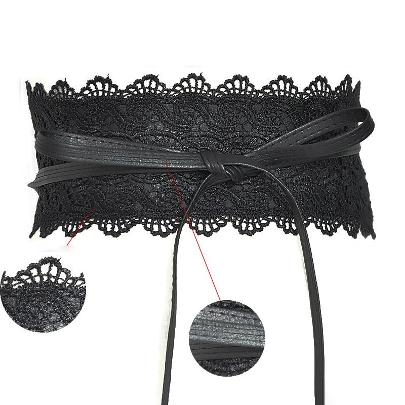 Wide Corset Lace Belt-Belts-Arimonz-Arimonz