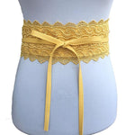 Wide Corset Lace Belt-Belts-Arimonz-Gold-Arimonz