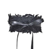 Wide Ladies Lace Waistband Belt-Belts-Arimonz-Black-Arimonz