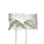 Wide Ladies Lace Waistband Belt-Belts-Arimonz-White-Arimonz