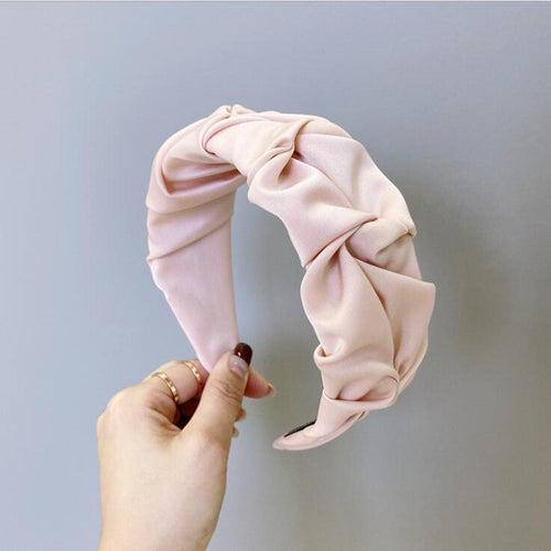 Wide Side Flower Hairband-Hair Accessories-Arimonz-Arimonz