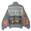 Windbreaker Coat Patch Loose Bomber Jacket Casual Oversize Jacket-Bomber Coats-Arimonz-Gray-S-Arimonz