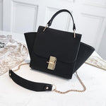 Wing Bag Woman Casual Crossbody Handbag Soft Surface Shoulder Bag-Handbags-Arimonz-black Lychee-Arimonz
