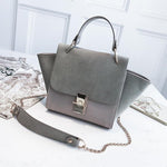 Wing Bag Woman Casual Crossbody Handbag Soft Surface Shoulder Bag-Handbags-Arimonz-gray Lychee-Arimonz
