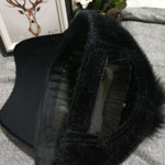 Winter Baseball Cap Women Rhinestone Letter Pompom Hip Hop Caps-Women's Caps-Arimonz-Arimonz