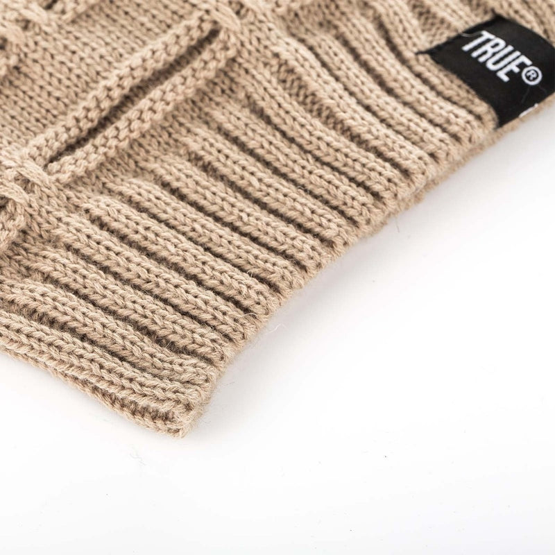 Winter Hat Long Size Knitted Cap High Quality Casual Beanie For Women-Winter Hats-Arimonz-Arimonz