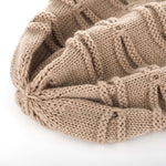 Winter Hat Long Size Knitted Cap High Quality Casual Beanie For Women-Winter Hats-Arimonz-Arimonz