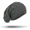Winter Hat Long Size Knitted Cap High Quality Casual Beanie For Women-Winter Hats-Arimonz-Gray-Arimonz