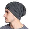 Winter Hat Long Size Knitted Cap High Quality Casual Beanie For Women-Winter Hats-Arimonz-Arimonz