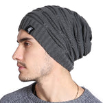 Winter Hat Long Size Knitted Cap High Quality Casual Beanie For Women-Winter Hats-Arimonz-Arimonz