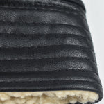 Winter Hats For Women Black PU Bucket Hat Streetwear Plus Velvet Caps-Bucket Hats-Arimonz-Arimonz