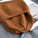 Winter Solid Color Real Cashmere Beanies Best Matched Beanies-Winter Hats-Arimonz-Arimonz