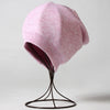Winter Solid Color Real Cashmere Beanies Best Matched Beanies-Winter Hats-Arimonz-light purple-without pompom-Arimonz