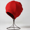 Winter Solid Color Real Cashmere Beanies Best Matched Beanies-Winter Hats-Arimonz-red-without pompom-Arimonz