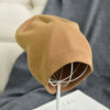 Winter Solid Color Real Cashmere Beanies Best Matched Beanies-Winter Hats-Arimonz-yellowish-without pompom-Arimonz