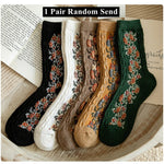 Winter Thick Keep Warm Woman Socks Cashmere Wool Thermal Cute Socks-Socks & Tights-Arimonz-1 Pair Random Send-Arimonz