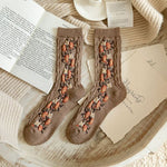 Winter Thick Keep Warm Woman Socks Cashmere Wool Thermal Cute Socks-Socks & Tights-Arimonz-Dark Coffee-Arimonz