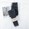 Winter Thick Velvet Women High Waist Skinny Jeans Warm Slim Fit Pants-Skinny Jeans-Arimonz-Blue Gray Three Buttons-25-Arimonz