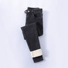 Winter Thick Velvet Women High Waist Skinny Jeans Warm Slim Fit Pants-Skinny Jeans-Arimonz-Gray Two Buttons-25-Arimonz