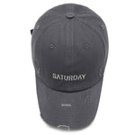 Winter Women Men Caps Yellow Purple Worn Hole Hip Hop Baseball Cap-Women's Caps-Arimonz-Arimonz