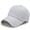 Winter Women Men Caps Yellow Purple Worn Hole Hip Hop Baseball Cap-Women's Caps-Arimonz-White Baseball Cap-Arimonz