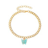 Women Anklet Fashion Butterfly Decor Ankle Charm Bracelet Beach Anklet Ankle Chain Jewelry-Anklets-Arimonz-Arimonz