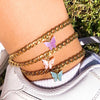 Women Anklet Fashion Butterfly Decor Ankle Charm Bracelet Beach Anklet Ankle Chain Jewelry-Anklets-Arimonz-Arimonz