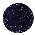 Women Autumn Winter Beret Hat Female Knitted Casual Rhinestone Cap-Winter Hats-Arimonz-Navy-Arimonz