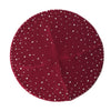 Women Autumn Winter Beret Hat Female Knitted Casual Rhinestone Cap-Winter Hats-Arimonz-Wine Red-1-Arimonz