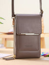 Women Bags Wallet Touch Screen Phone Crossbody Shoulder Strap Handbag-Handbags-Arimonz-Gray-Arimonz