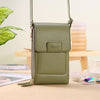 Women Bags Wallet Touch Screen Phone Crossbody Shoulder Strap Handbag-Handbags-Arimonz-Green B-Arimonz