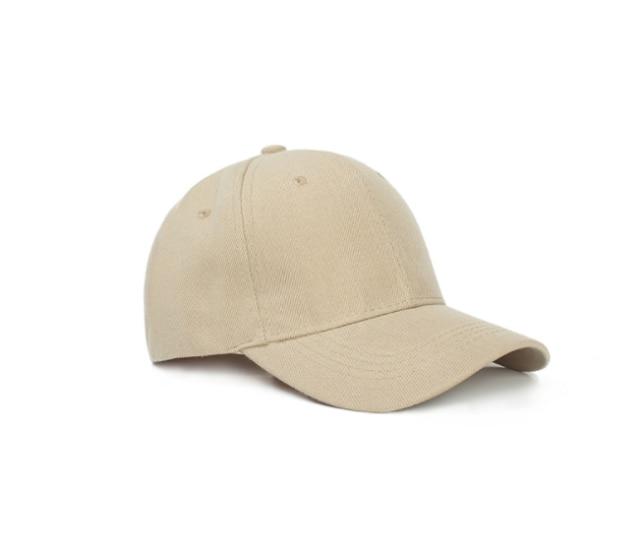 Women Baseball Cap Hat Adjustable Cool Casual Baseball Cap-Women's Caps-Arimonz-Khaki-Arimonz
