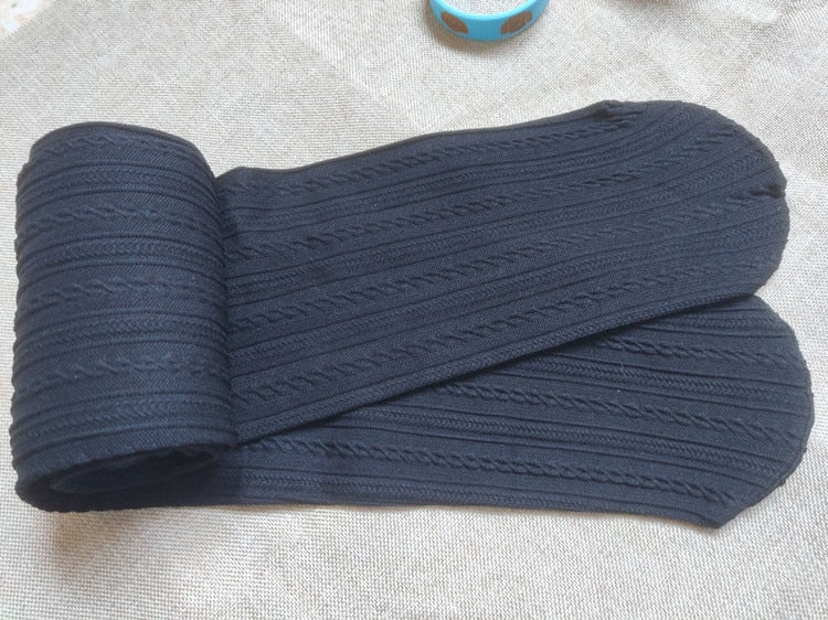 Women Black Tights Opaque Pantyhose Seamless Winter Warm For Women-Socks & Tights-Arimonz-Arimonz