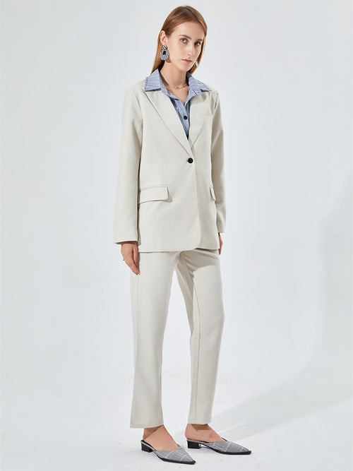 Women Blazer And Guard Pants Sets Two Pieces Women Formal Suit-Wear To Work Sets-Arimonz-Arimonz