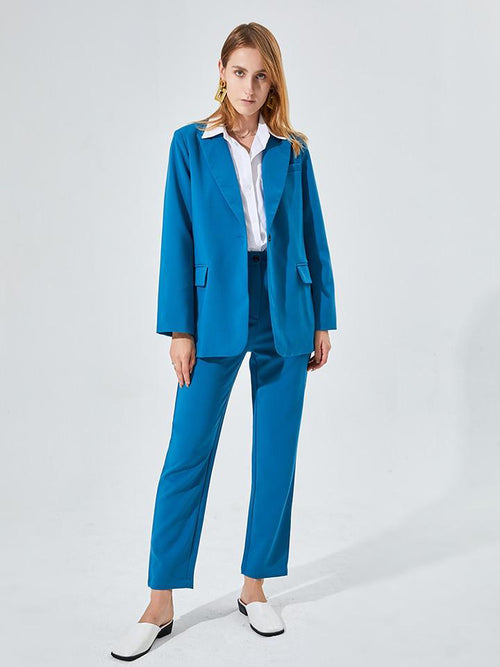 Women Blazer And Guard Pants Sets Two Pieces Women Formal Suit-Wear To Work Sets-Arimonz-Arimonz
