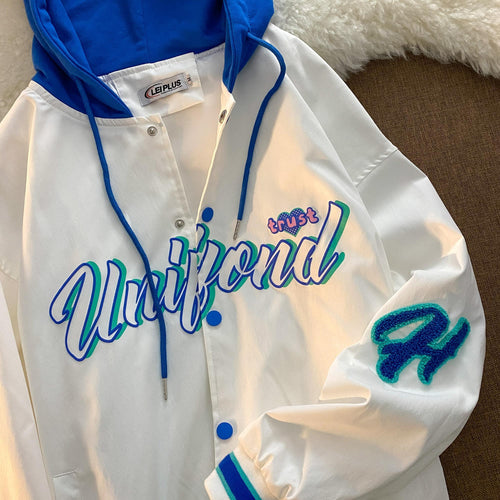 Women Bomber Jacket Baseball Fashion Women Hip Hop Streetwear Jackets-Bomber Coats-Arimonz-Arimonz