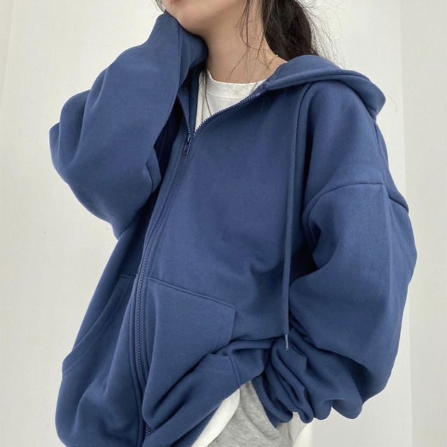 Women Bomber Jacket Baseball Fashion Women Hip Hop Streetwear Jackets-Bomber Coats-Arimonz-Blue-M-Arimonz