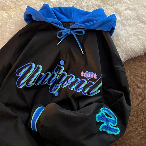 Women Bomber Jacket Baseball Fashion Women Hip Hop Streetwear Jackets-Bomber Coats-Arimonz-Arimonz