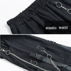 Women Cargo Pants Harem Pants Pockets Jogger Trousers With Chain Pants-Pants-Arimonz-Arimonz