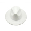 Women Felt Hat Fedoras Brim Hats For Women British Style Vintage Hats-Hats-Arimonz-Arimonz