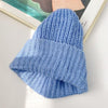 Women Hat Knitted Winter Warm Cap Female Knitting Multicolor Big Hat-Hats-Arimonz-Blue-Arimonz