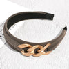 Women Headband Alloy Chain Hairband Wide Side Vintage Hair Accessory-Hair Accessories-Arimonz-Arimonz