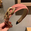 Women Headband Alloy Chain Hairband Wide Side Vintage Hair Accessory-Hair Accessories-Arimonz-Arimonz