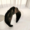 Women Headband Wide Side Hairband Center Knot Hair Accessory-Hair Accessories-Arimonz-Black-Arimonz