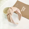Women Headband Wide Side Hairband Center Knot Hair Accessory-Hair Accessories-Arimonz-Pink-Arimonz