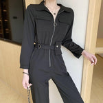 Women Jumpsuits Romper Full Sleeve Style Loose Casual Overalls-Casual Jumpsuits & Rompers-Arimonz-Arimonz