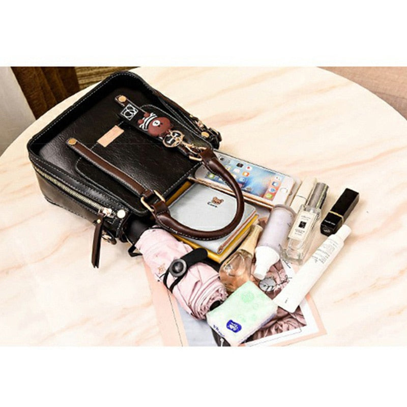 Women Messenger Bags Totes Crossbody Shoulder Bag Hand Bags-Handbags-Arimonz-Arimonz
