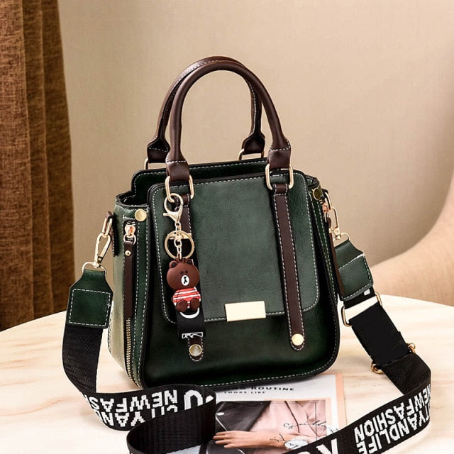 Women Messenger Bags Totes Crossbody Shoulder Bag Hand Bags-Handbags-Arimonz-green-Arimonz