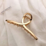 Women Metal Hair Claw Elegant Gold Flowers Hair Clips Barrette-Hair Accessories-Arimonz-A-2-Arimonz
