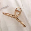 Women Metal Hair Claw Elegant Gold Flowers Hair Clips Barrette-Hair Accessories-Arimonz-A-6-Arimonz